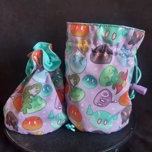 Genshin Slimes Dice Bag