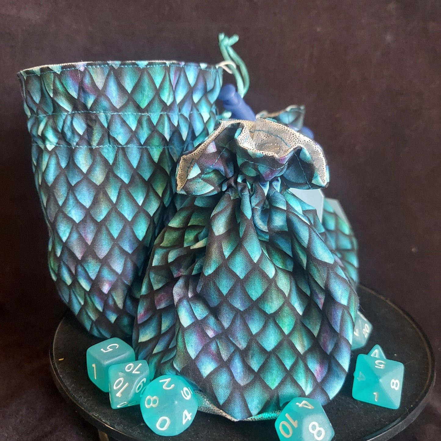 Blue Dragon Dice Bag