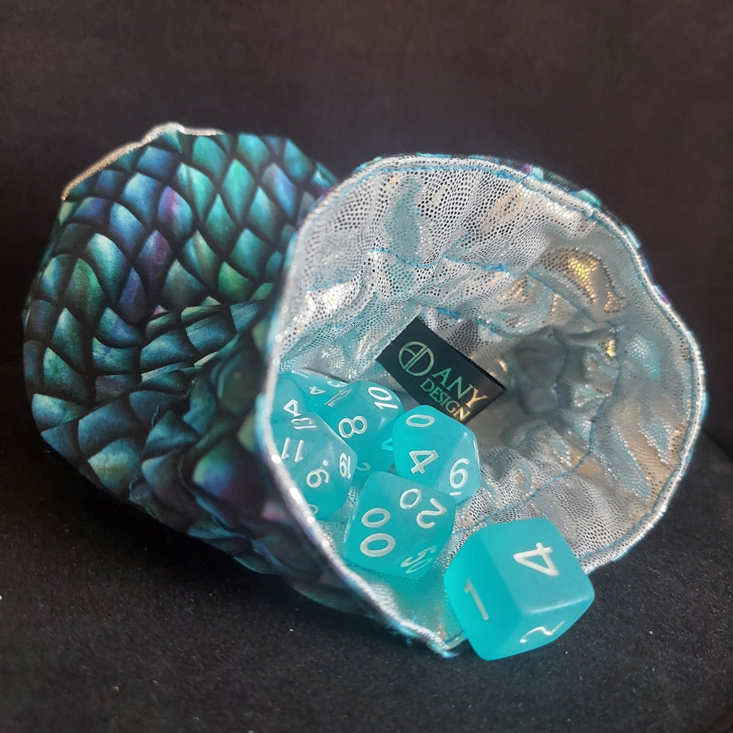 Blue Dragon Dice Bag