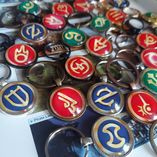 FFXIV Job Icon Keychains