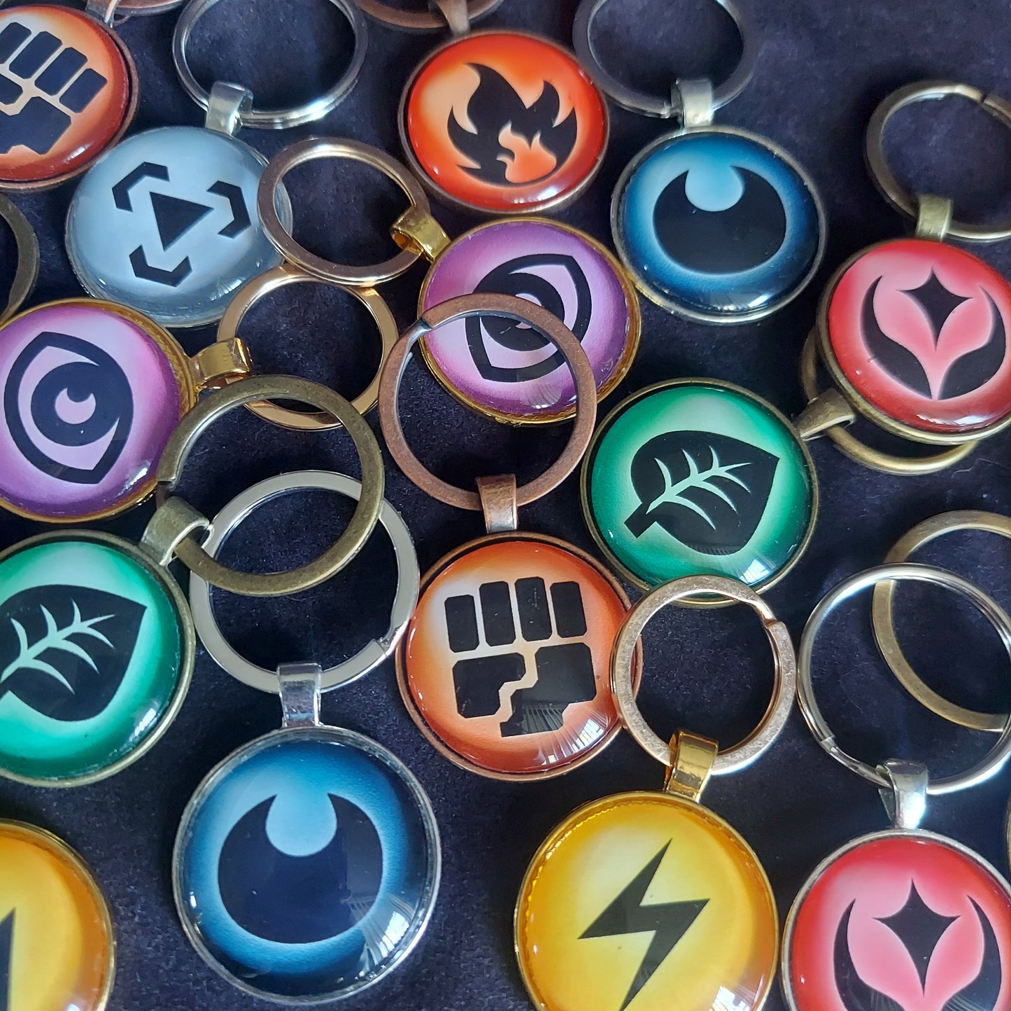Pokemon Energy Keychains