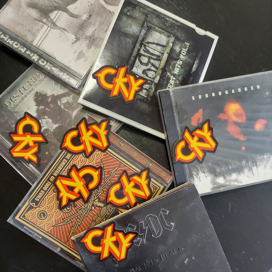 CKY Band Logo Sticker - Glossy