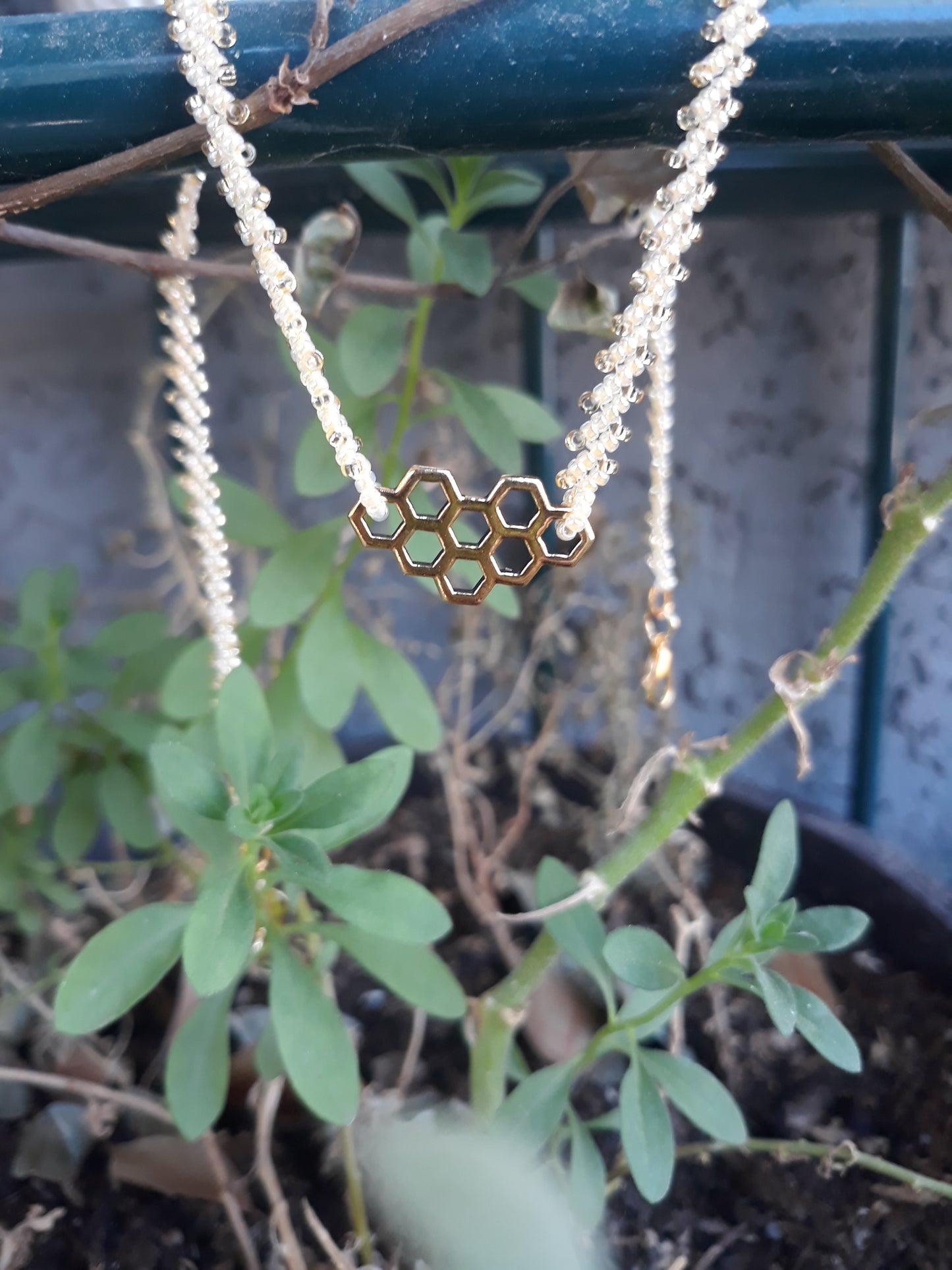 Mini Honeycomb Choker