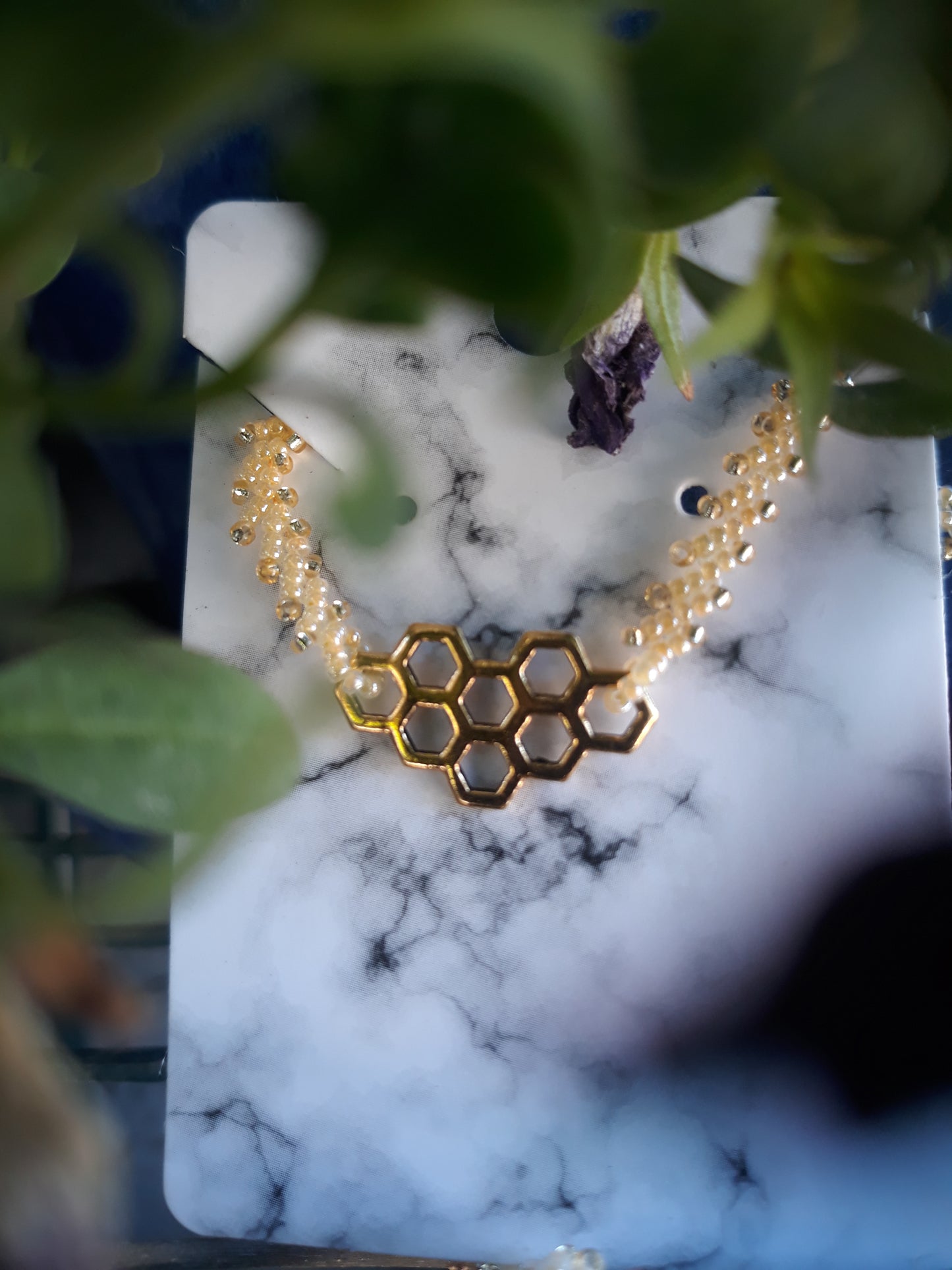 Mini Honeycomb Choker