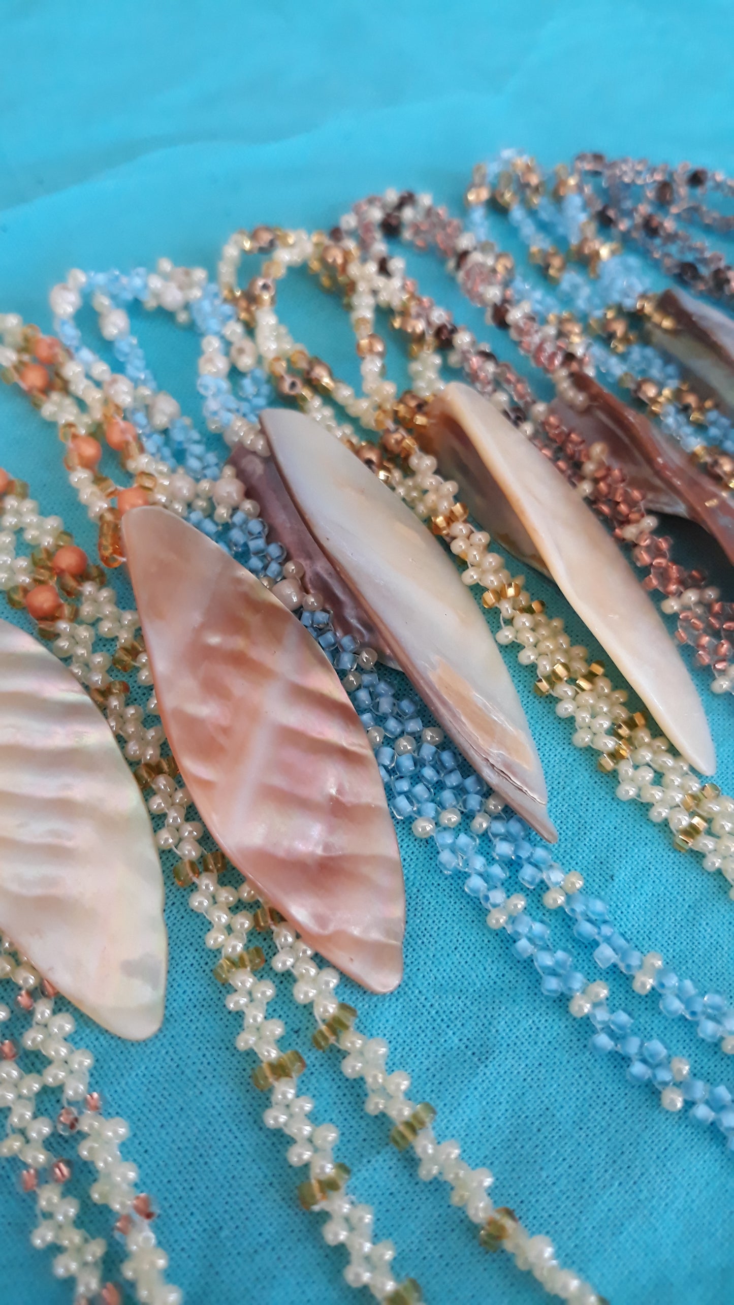 Beaded Shell Necklaces