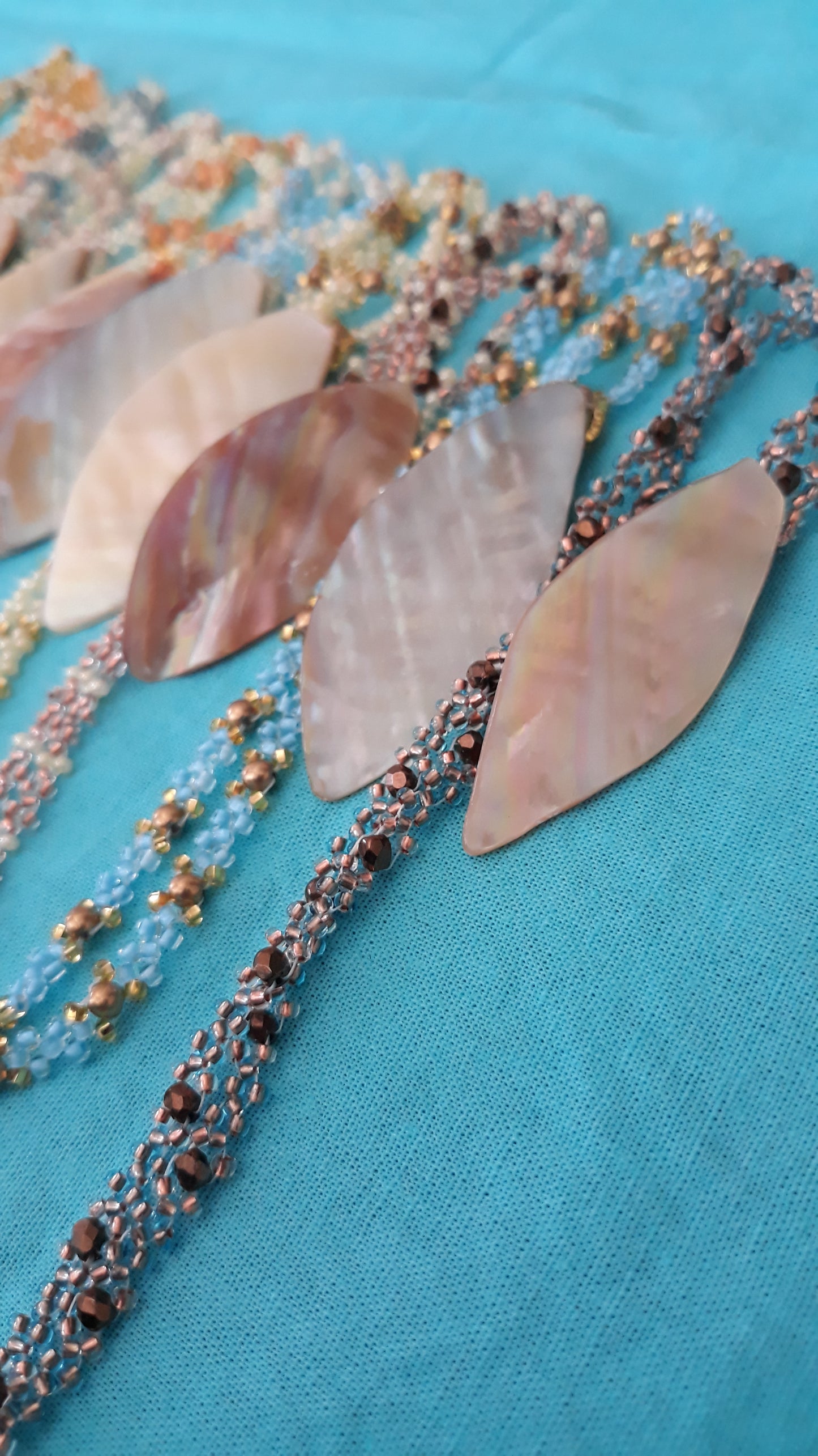 Beaded Shell Necklaces