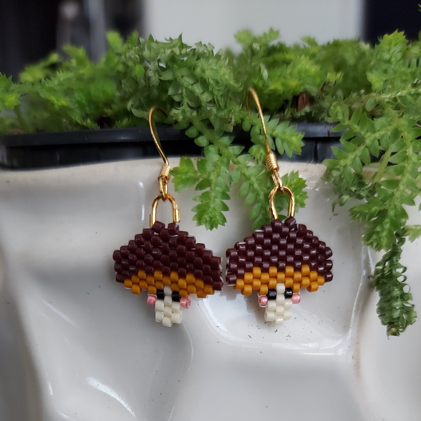 Mushroom Earrings