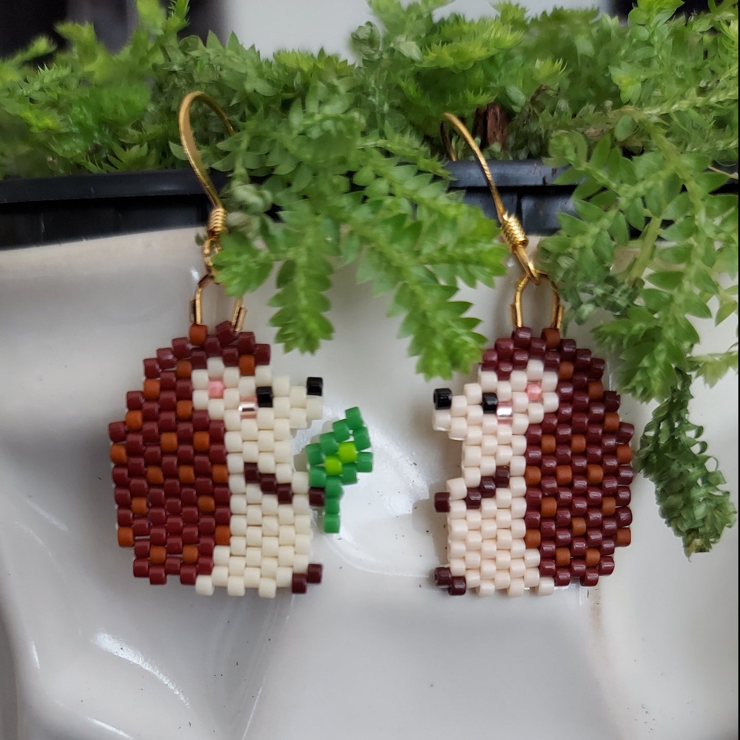 Hedgehog Earrings
