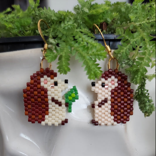 Hedgehog Earrings
