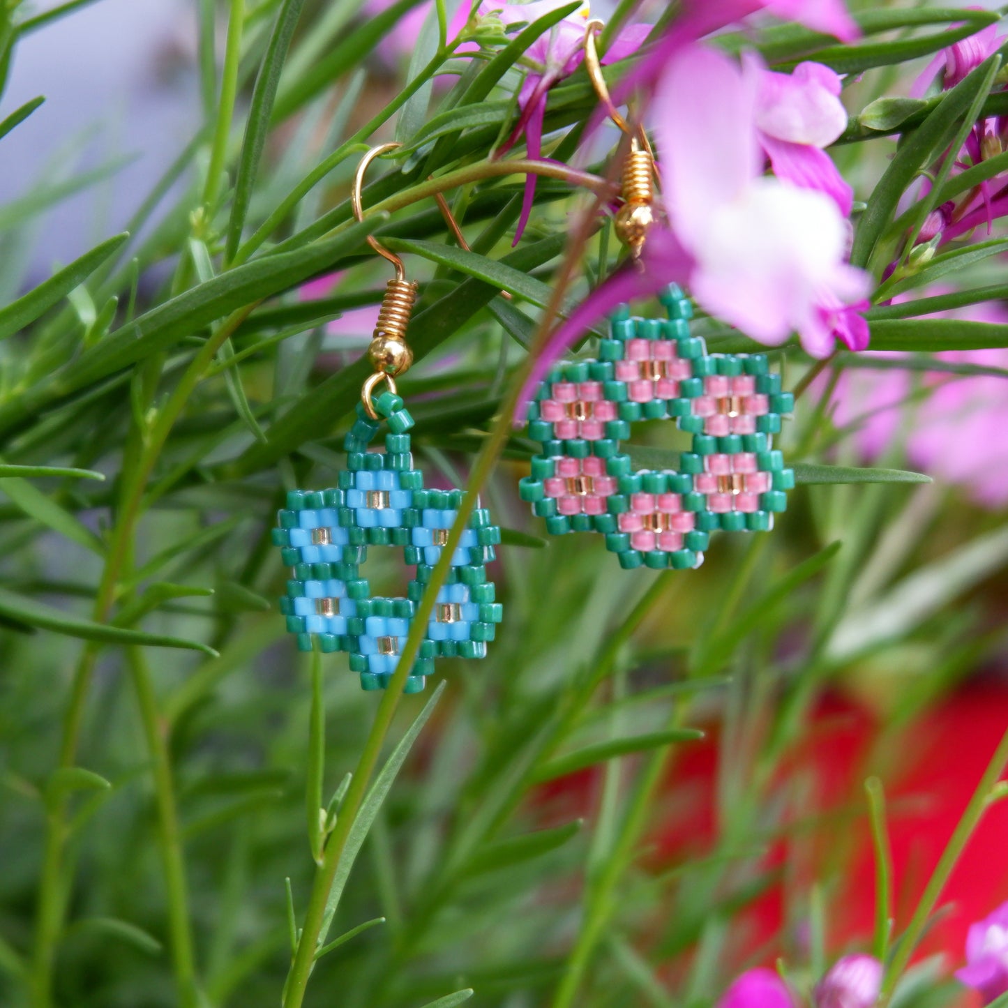 Flower Wreath Earrings