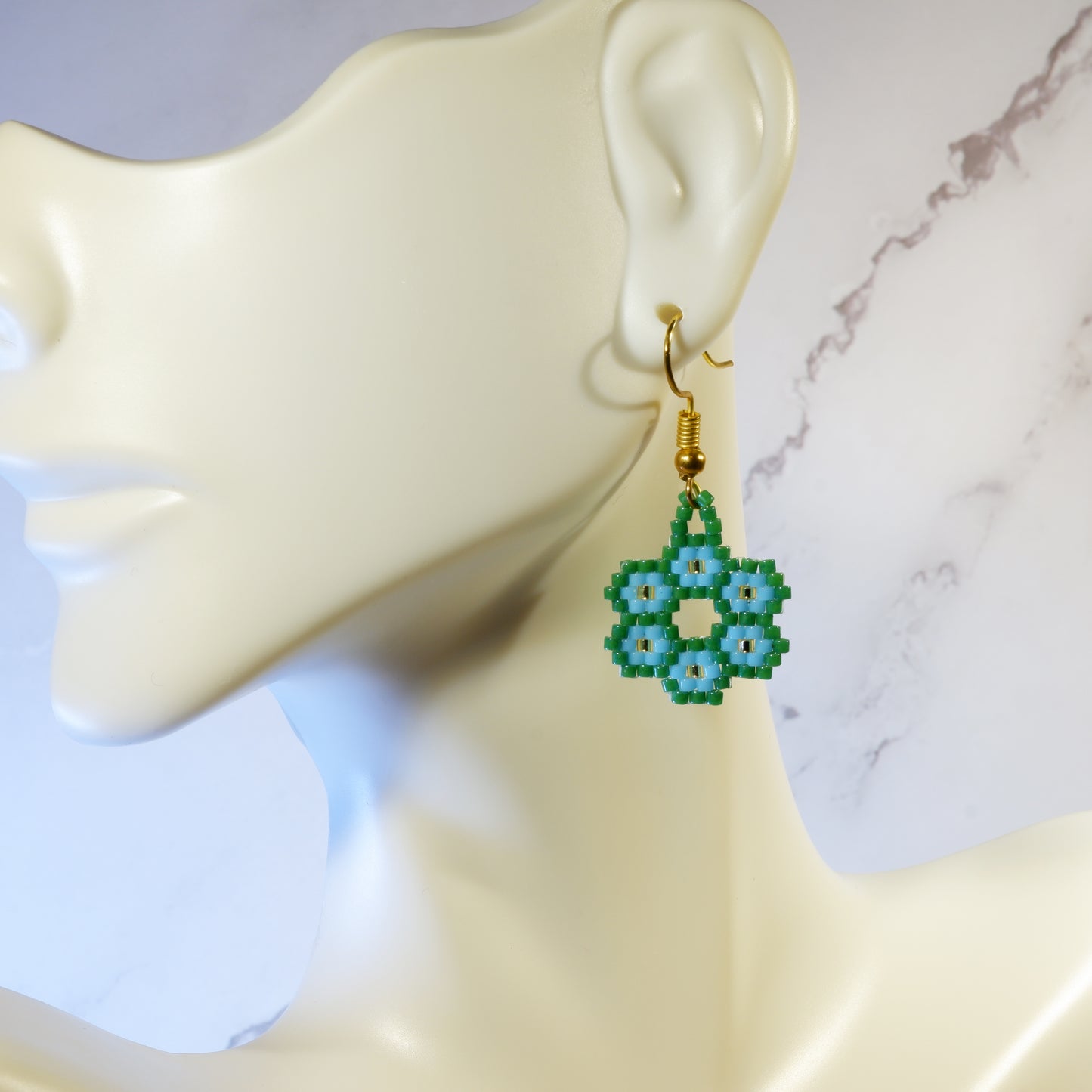 Flower Wreath Earrings