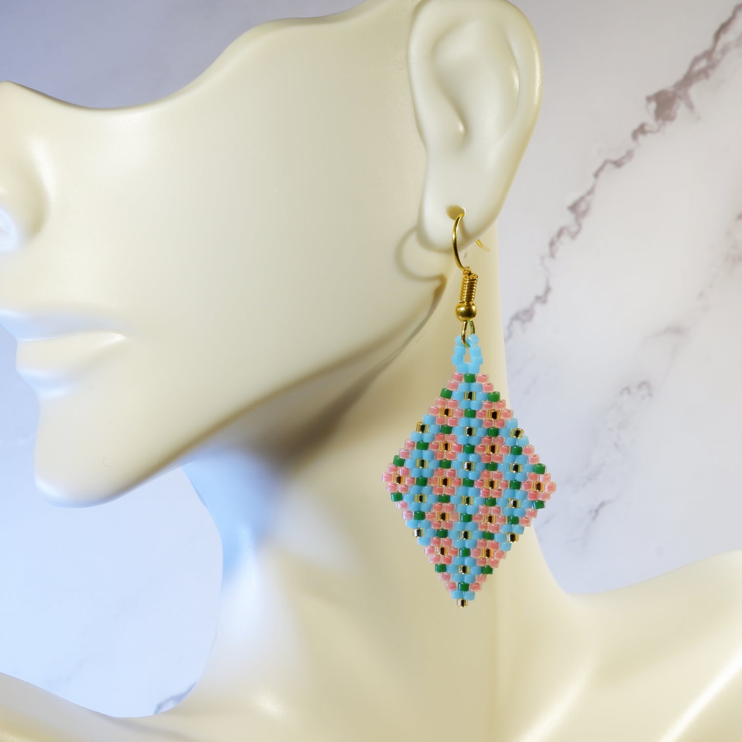 Flower Diamond Earrings