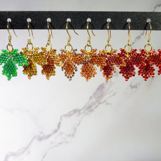 Fall Maple Leaf Earrings