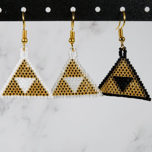 Legend of Zelda-Inspired Triforce Earrings