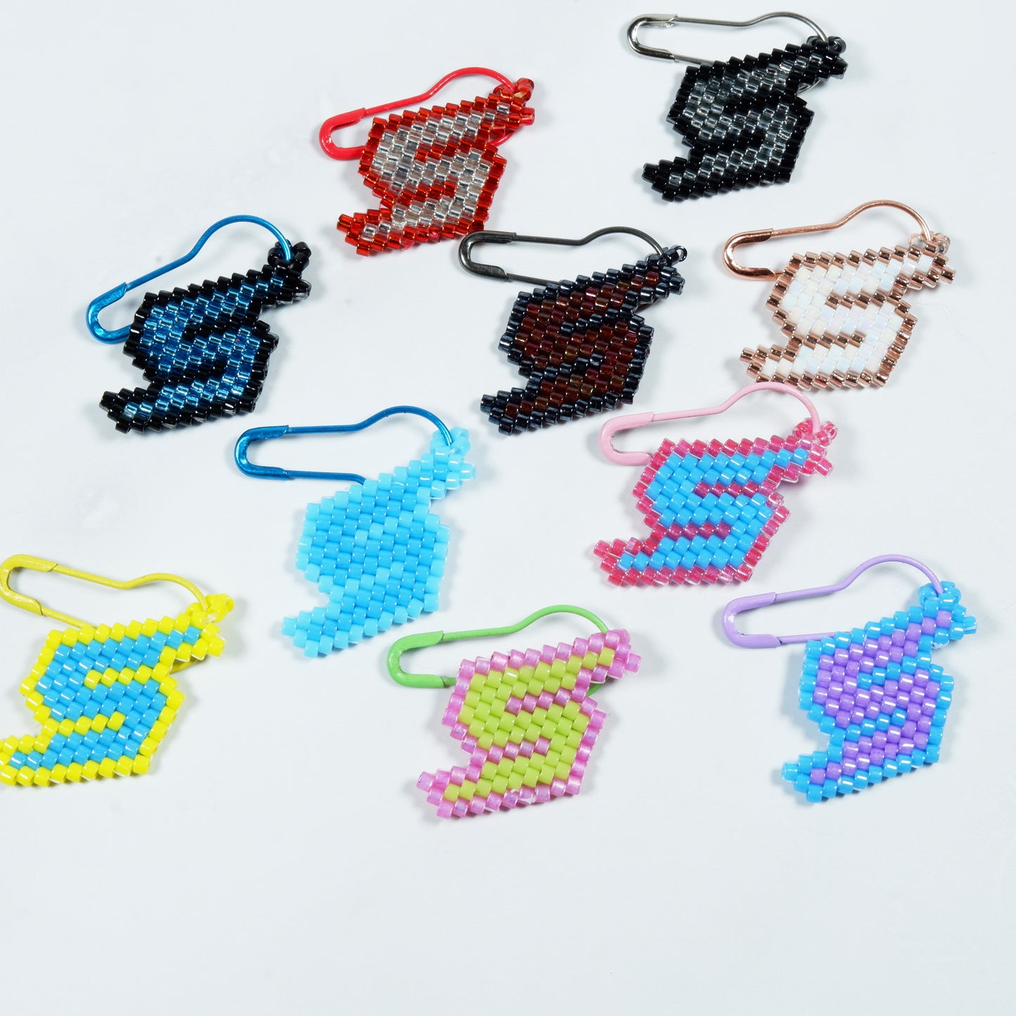 Samus/Metroid-Inspired Stitch Marker