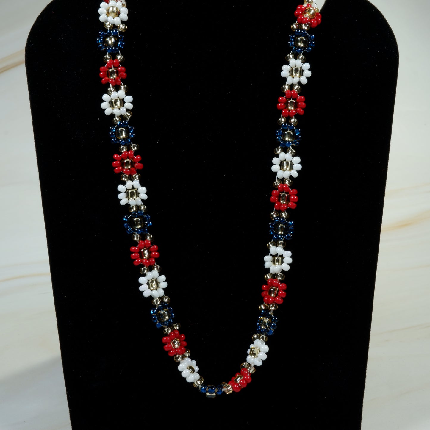 Red White Blue Daisy Chain