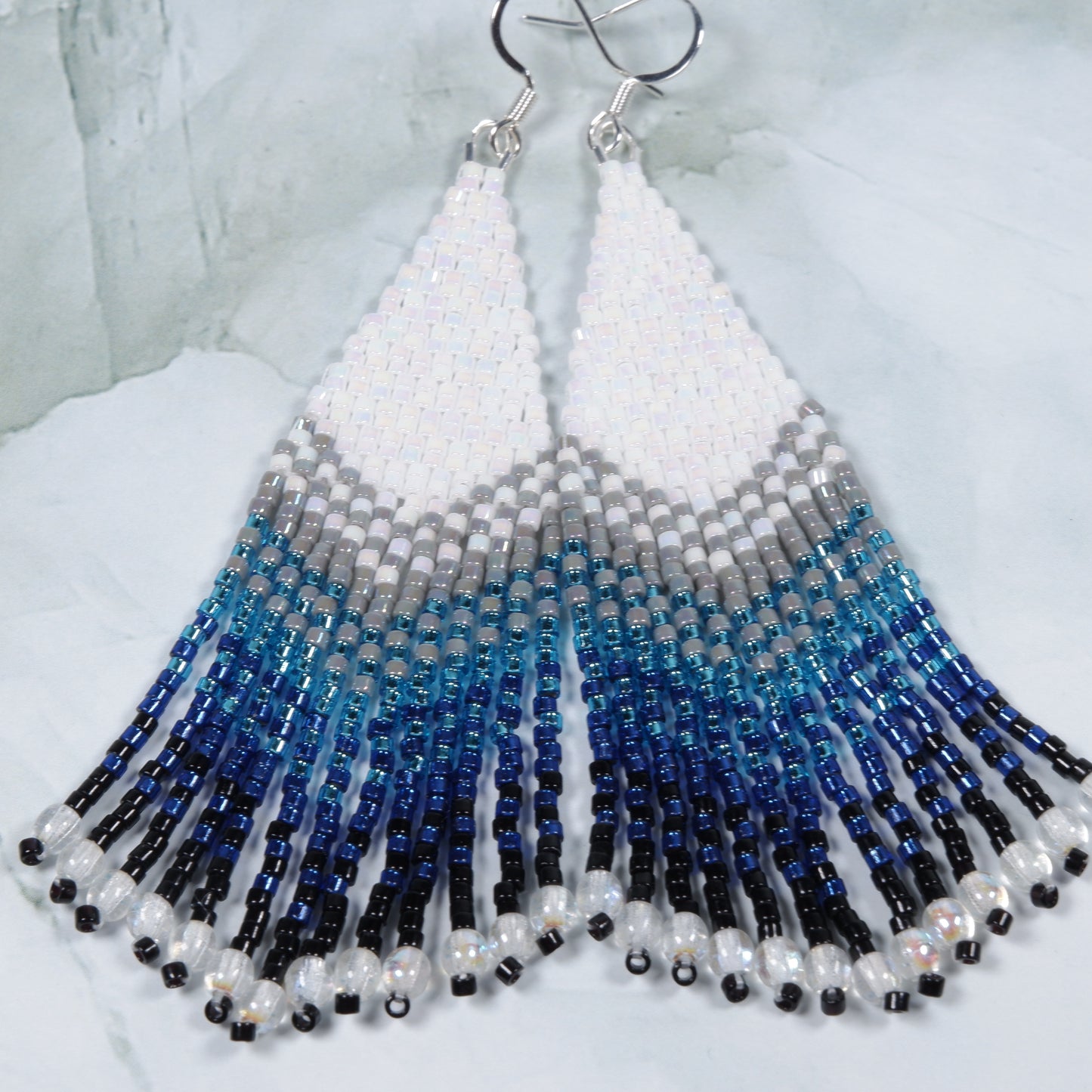 Summer Rain Earrings - White