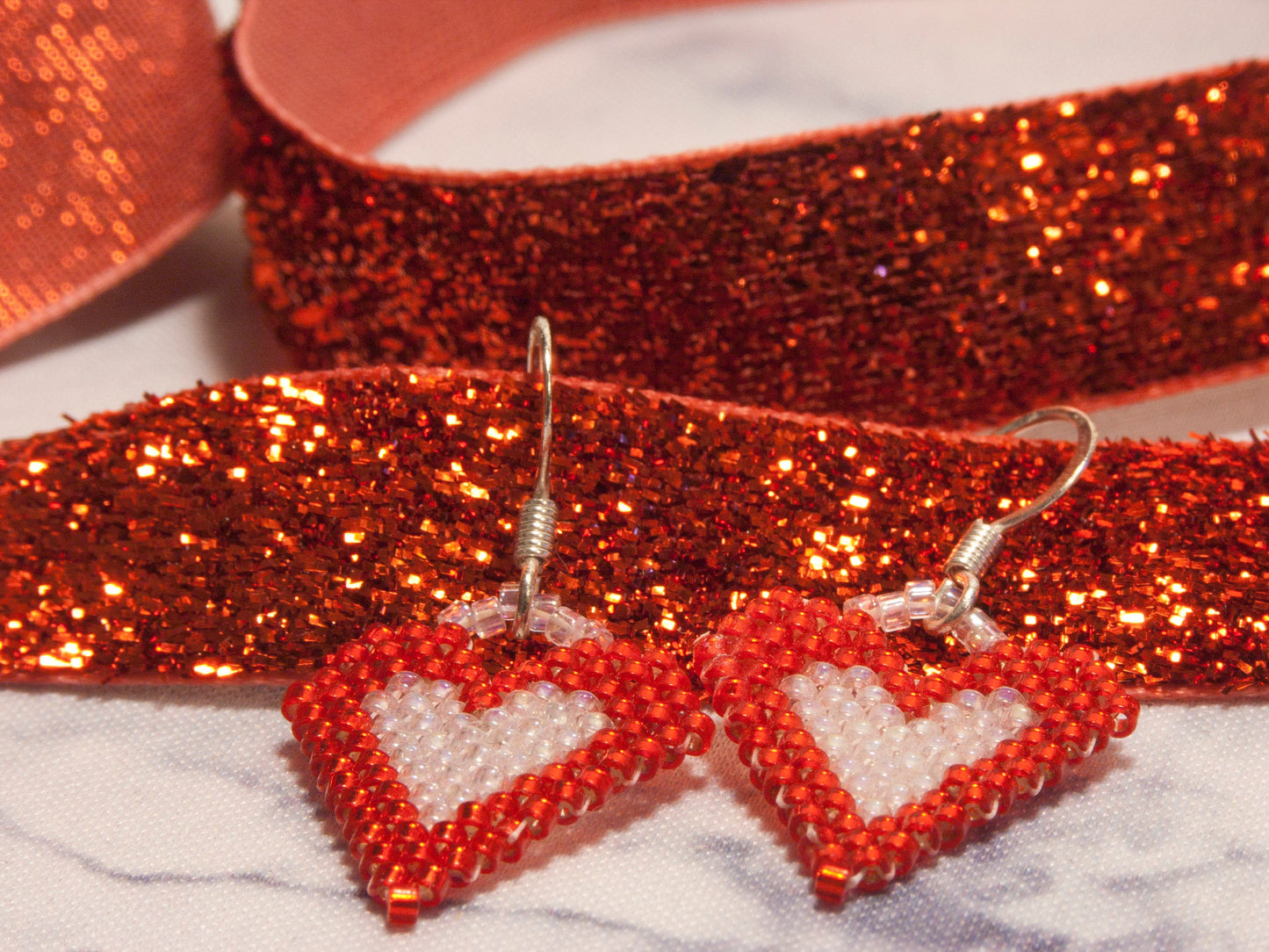 Valentine's Day Heart Earrings