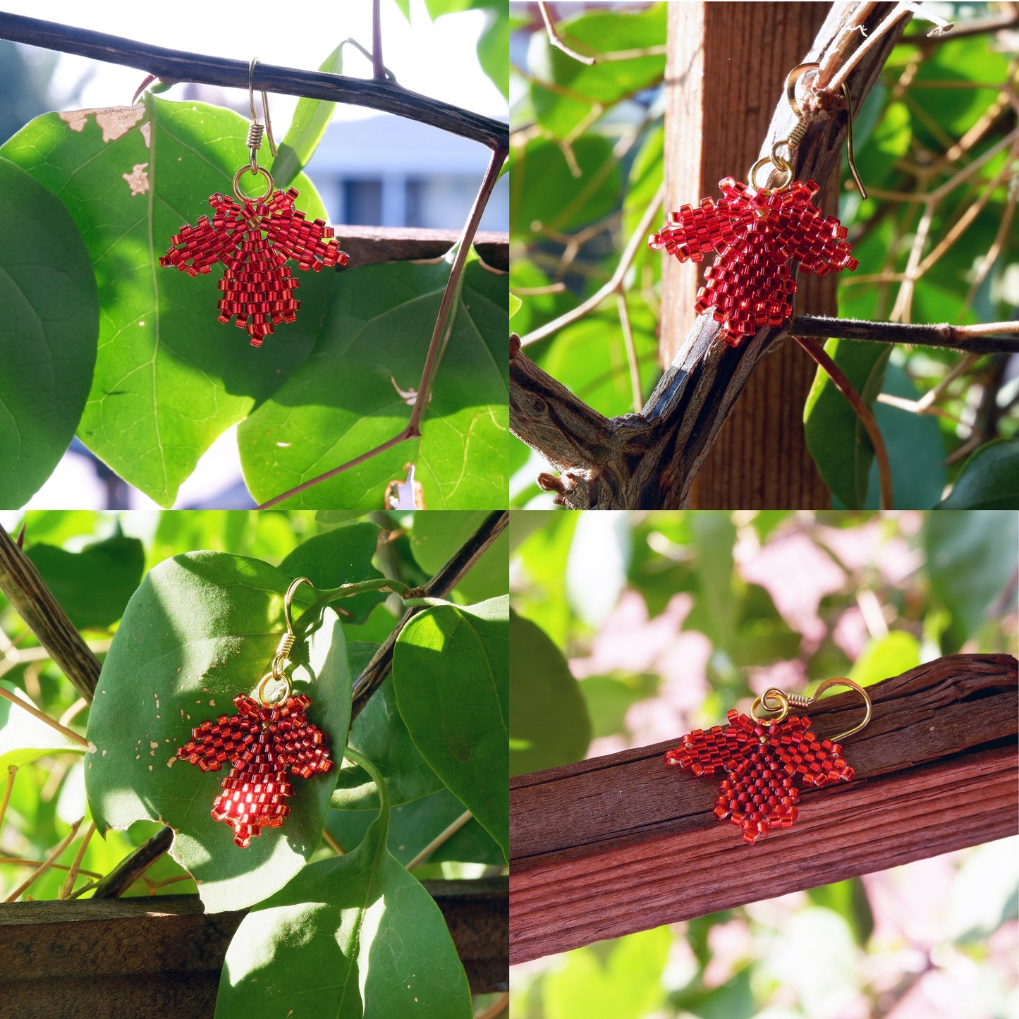 Fall Maple Leaf Earrings