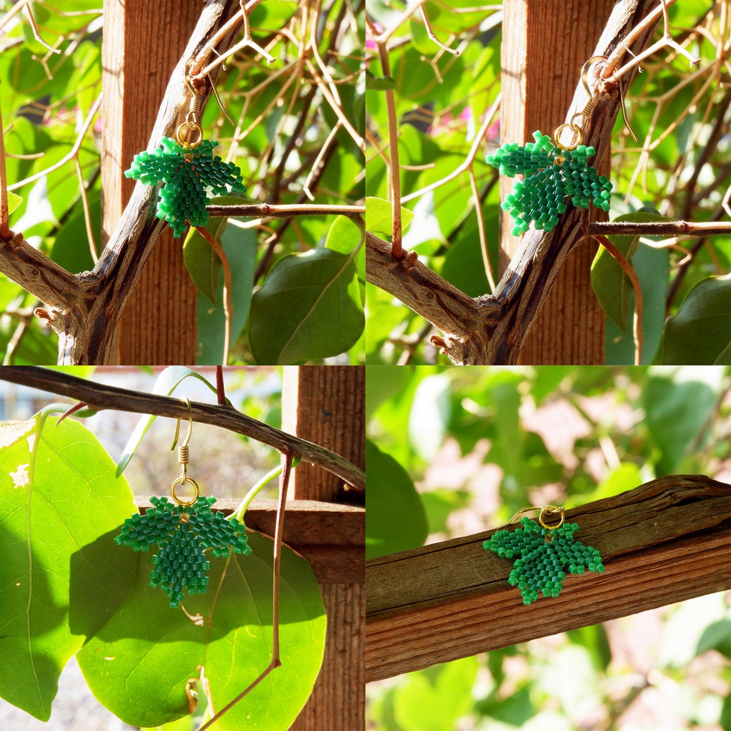 Fall Maple Leaf Earrings