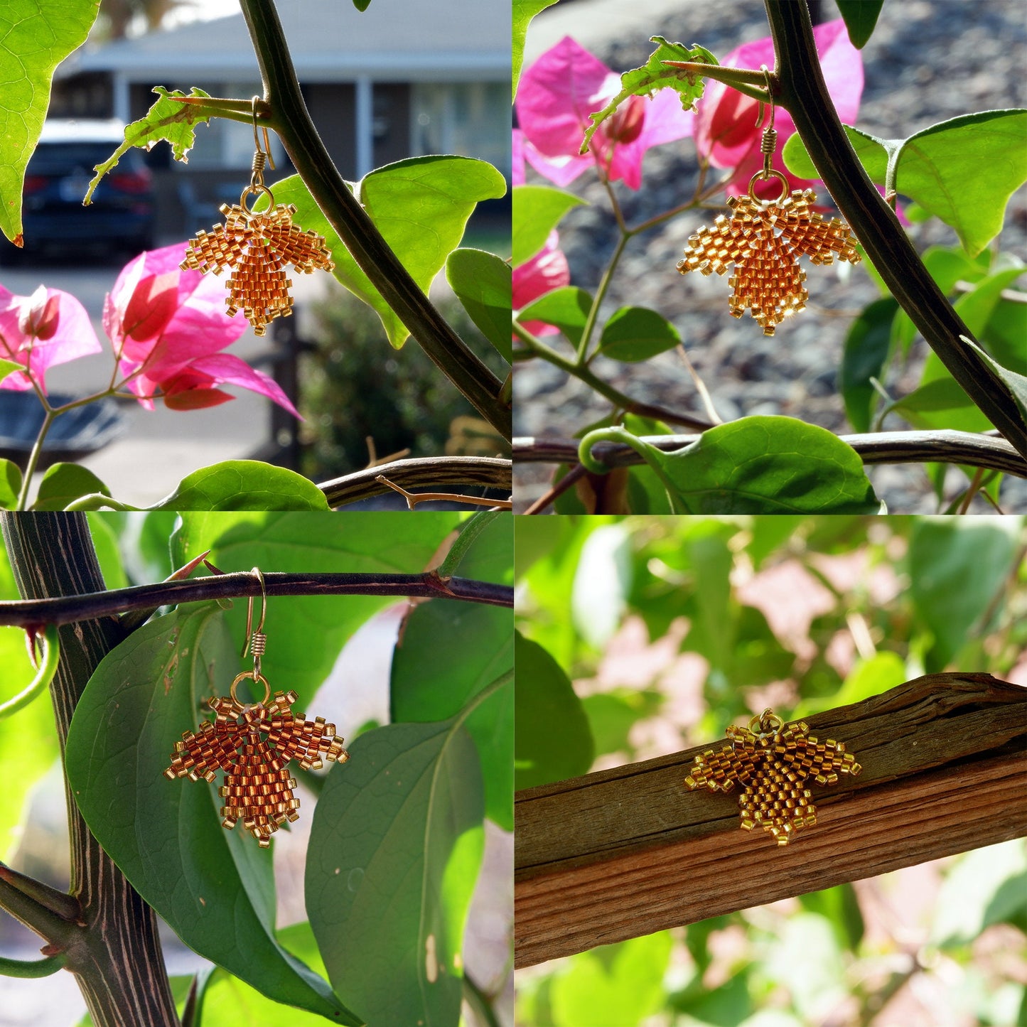 Fall Maple Leaf Earrings
