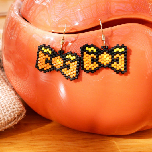 Halloween Bow Earrings