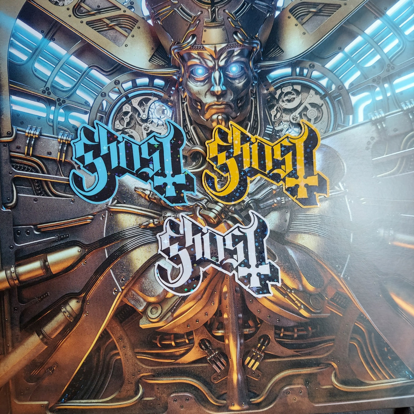 Ghost Band Logo Sticker