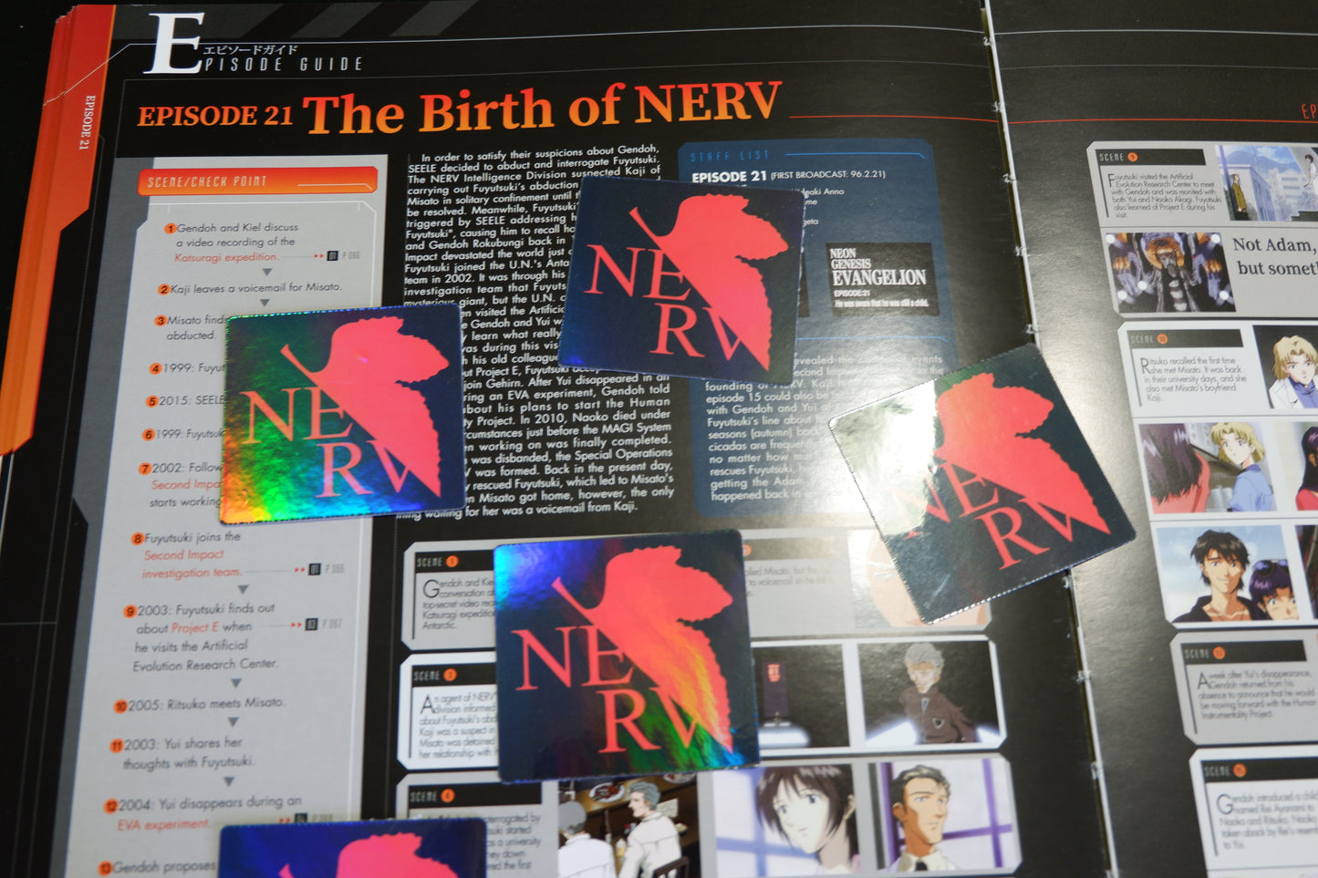 Neon Genesis Evangelion NERV Logo Sticker