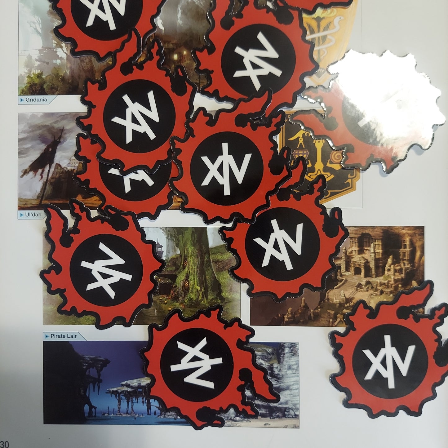 FFXIV Logo Sticker