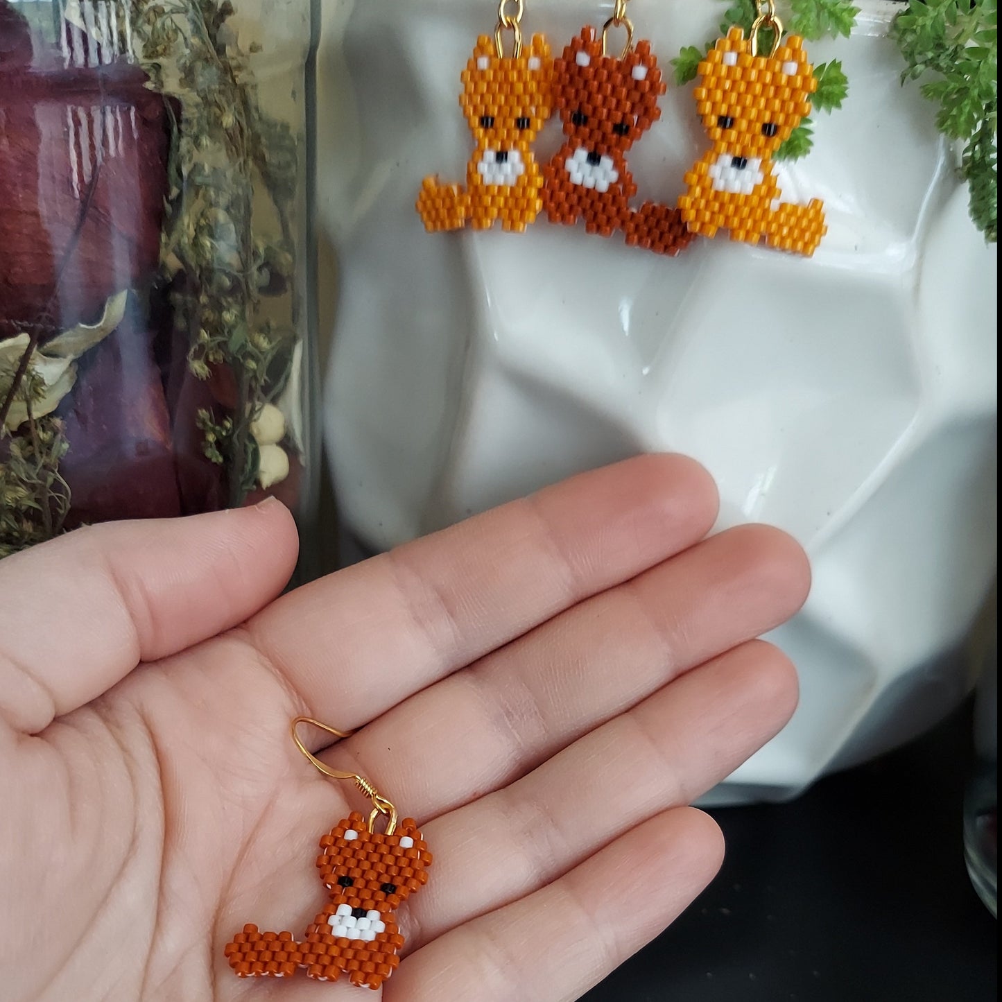 Fox Earrings