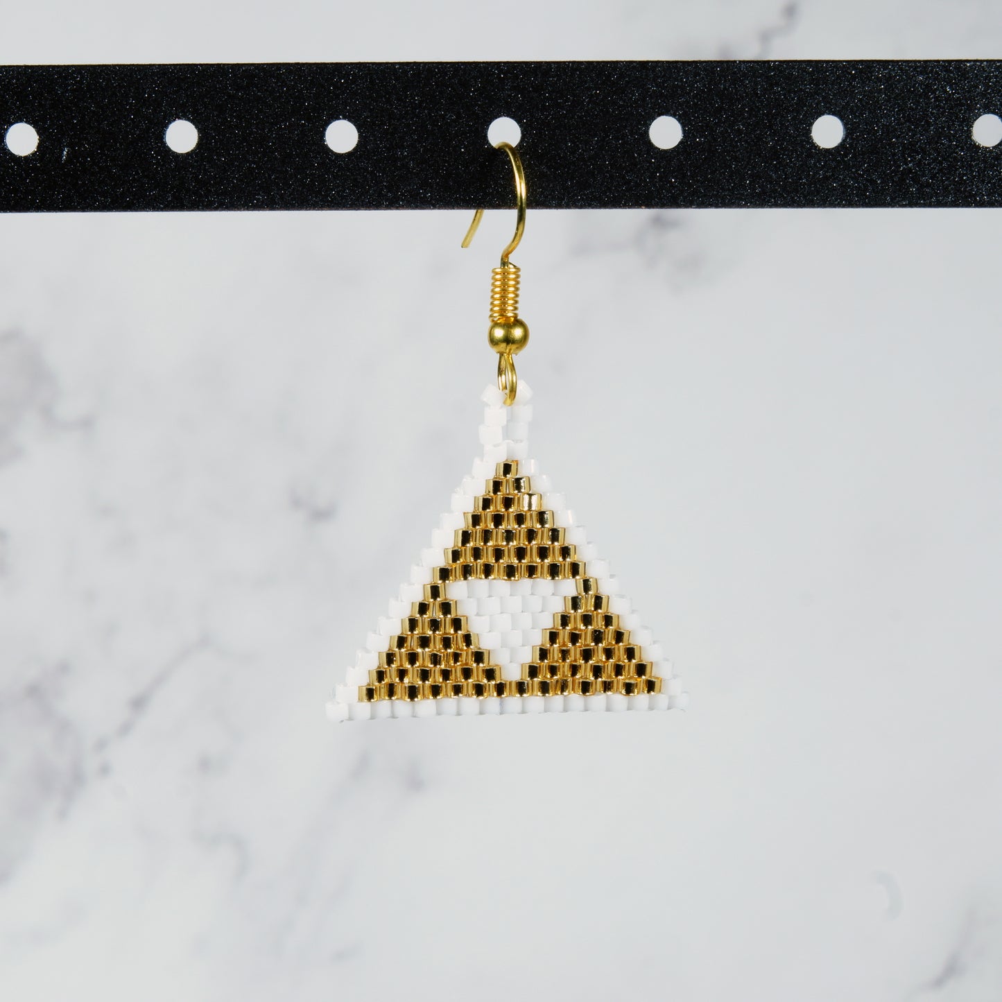 Legend of Zelda-Inspired Triforce Earrings