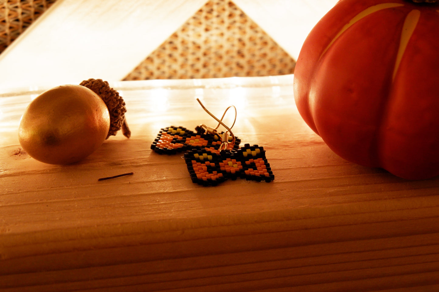 Halloween Bow Earrings